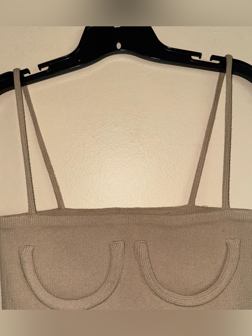 Orseund Iris Corset Tube Tank Ribbed Double Knit Underwire in Camel Tan Size S - Picture 6 of 9